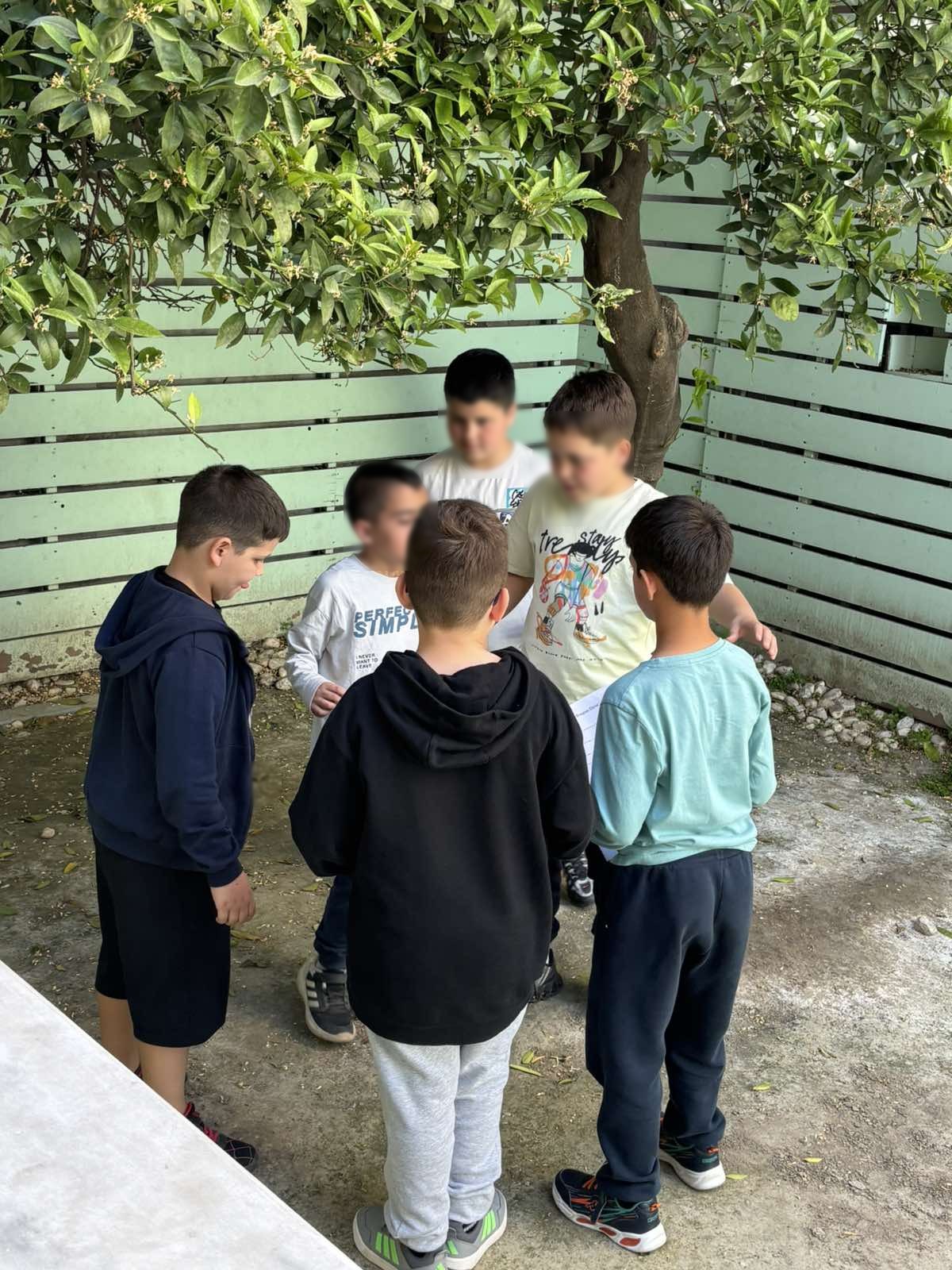 Ομαδική δραστηριότητα μαθητών — Αιγάλεω