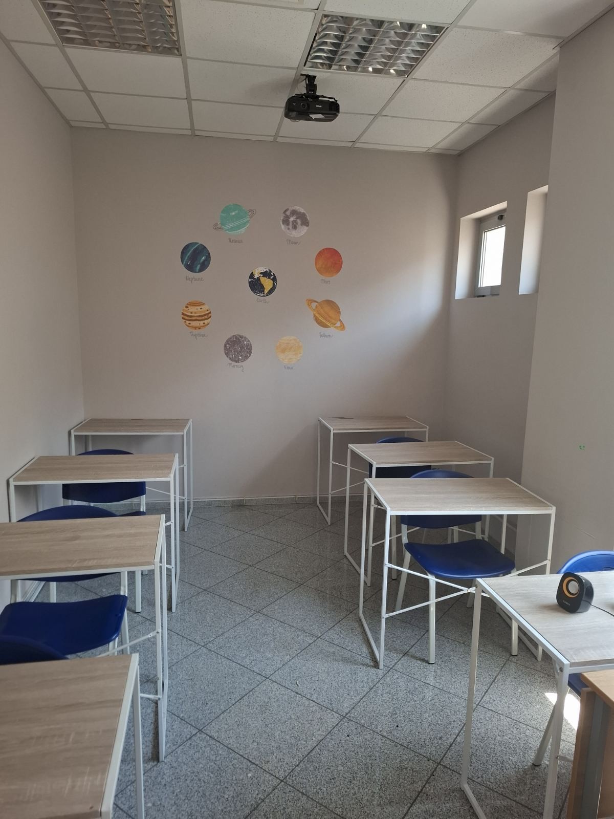 Αίθουσα με θέμα το ηλιακό σύστημα — Περιστέρι
